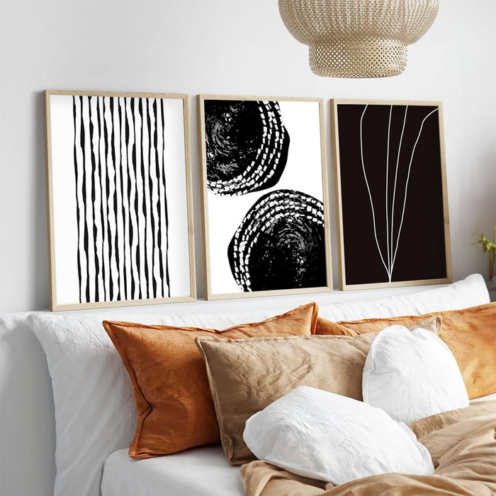 Wallity Huhu240 Conjunto de 3 Cuadros Decorativos 50 x 35 cm Wallity Huhu240 Conjunto de 3 Cuadros Decorativos 50 x 35 cm